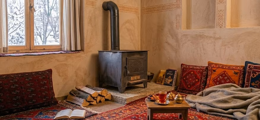 How Afghans Heat Their Homes in Winter