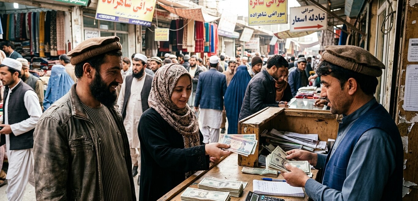 How Money Moves in Afghanistan: Banks, Sarafis, and International Transfers
