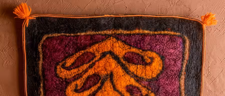 Namad: Afghanistan's Felted Wool Mat