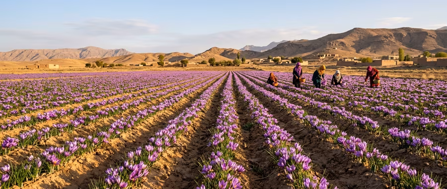 Saffron: Afghanistan's Red Gold